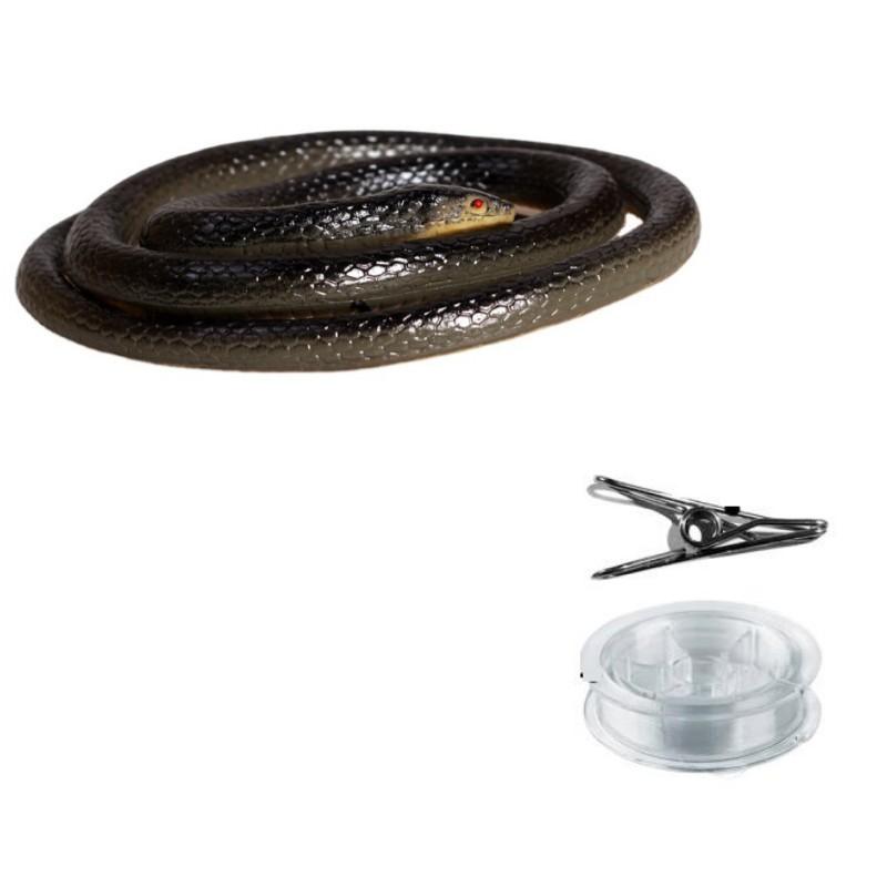 

Прикол со змеей на нитке Клипса Прикол со змеей на нитке Игрушка, которая гоняется за людьми Red Eye