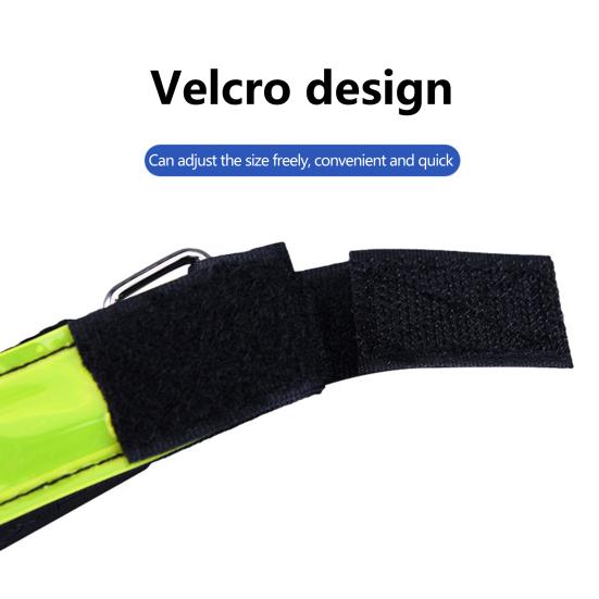 Portable Glowing Armband Super Bright Wear Resistant Adjustable Tightness LED Armband for Running