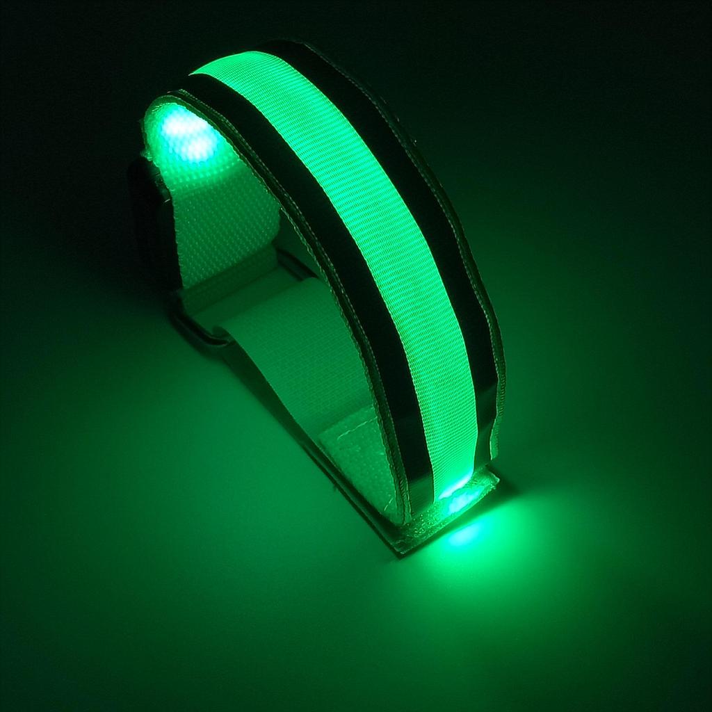 Unisex LED świecąca opaska na rękę: Świecący patyczek na nocne bieganie, jazdę na rowerze i festiwale