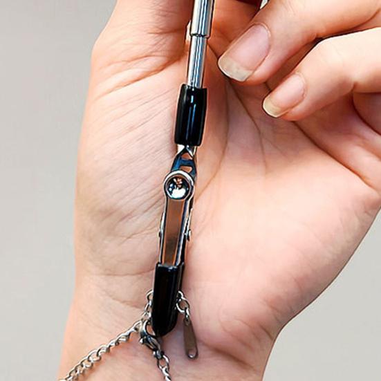 Armband-Helfer-Werkzeug zum Anlegen selbst Armband-Anlegehilfe mit rutschfestem Clip Armband-Verschluss-Helfer für Halskette Uhrenverschlüsse Reißverschlüsse Arthritis