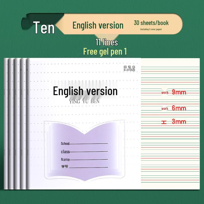 Enhanced Primary School Workbook for Grades 3-6: Language, English, Composition, and Math