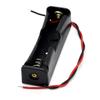 18650 Battery Case Holder With Wire Bundle,10Pcs Diy Battery Storage Boxes, 18650 1 Bay Cell Battery Holder, 1 Slots 10Pcs