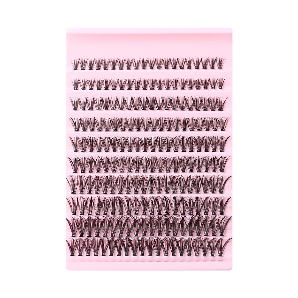 Extensions de Cils Faux DIY - Segmentés 30D, 40D, 50D, 80D pour Auto-Application