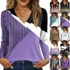 Long Sleeve Shirts For Women Cute Print Graphic Tees Blouses Casual Plus Size Basic Tops Pullover