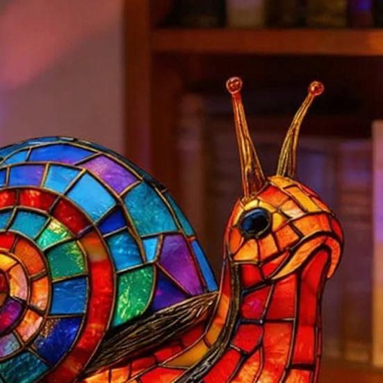 Night Light Handmade Vintage Resin Animal Rainbow Lamp USB Powered Soft Warm LED Light for Bedroom Desk Decor