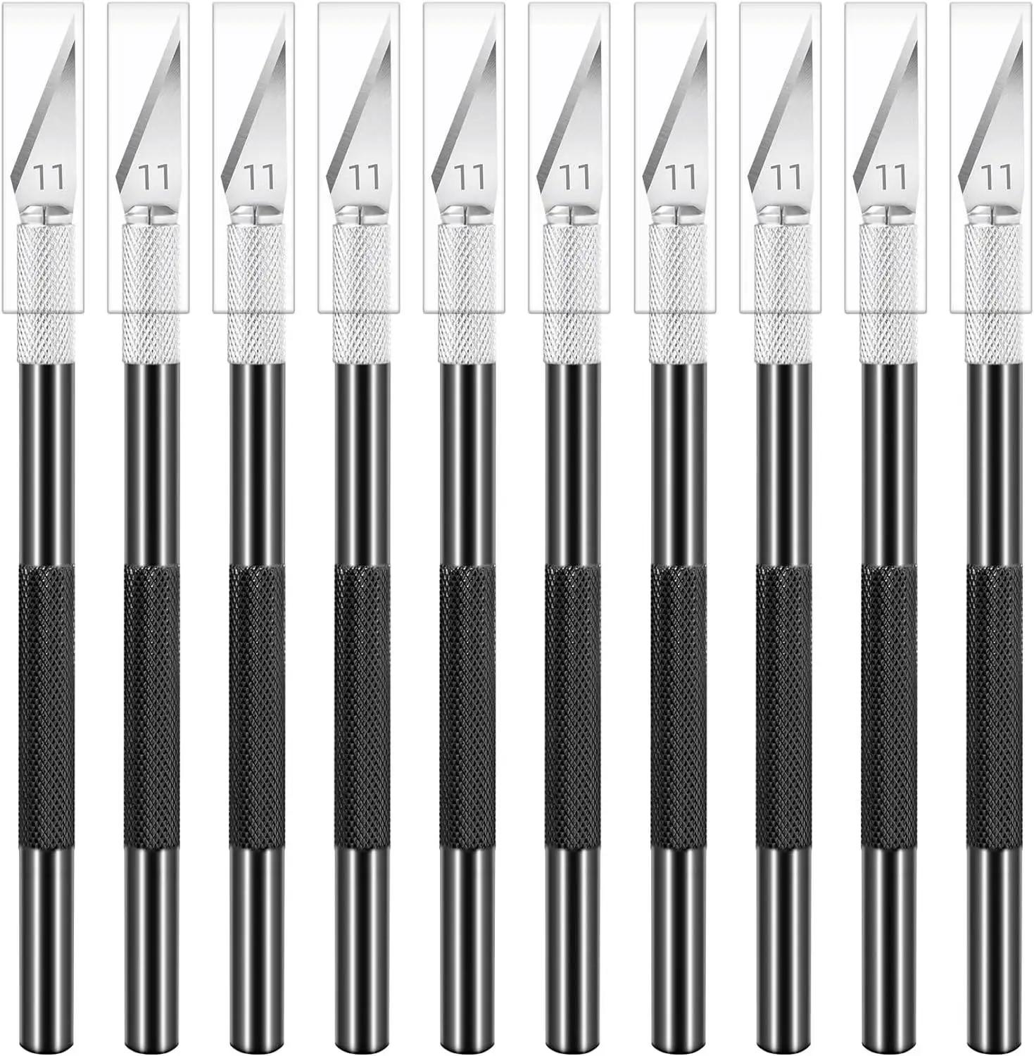 

Новый набор из 10 хобби-ножей Exacto Xacto для резки, создания поделок