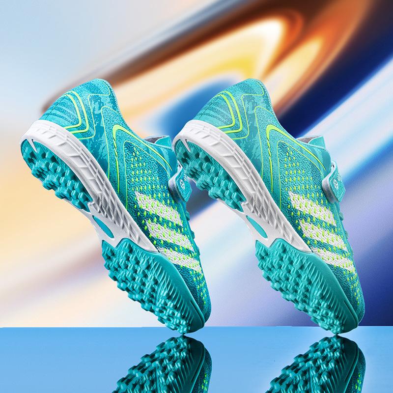 New Velcro Football Shoes for Boys, Youth and Students, Broken Nails, Lawn Training Shoes