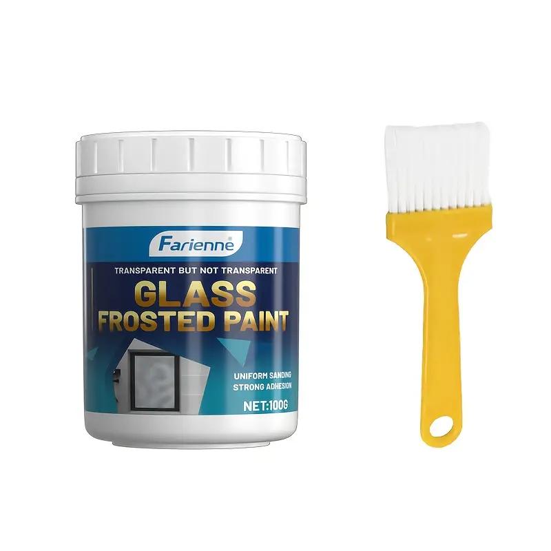

Frosted glass paint for doors and windows - light-blocking coating, non-stick, easy to apply - semi-transparent privacy film Glass Coating