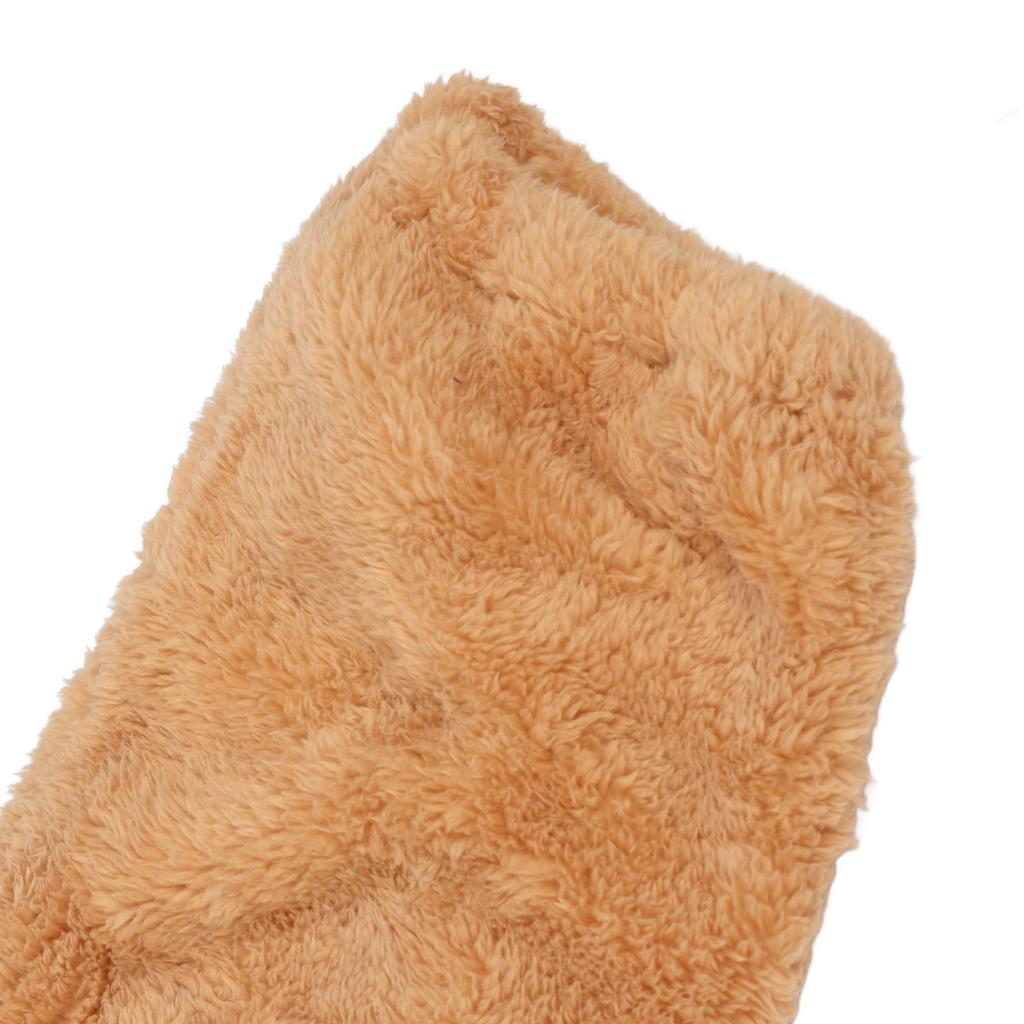 Over Knee Fuzzy Socks Winter Home Sleeping Soft Thick Breathable Plush Stockings Leg Warmer