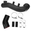 Luftansaugrohr-Kit für Turbolader, Aluminiumlegierung, Silikonrohr, passend für N54-Motor