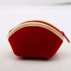 Jewelry Storage Bag Red Velvet Household Supplies Washable Ear Studs Necklace Ring Travel Bag Pretty Storage Washable