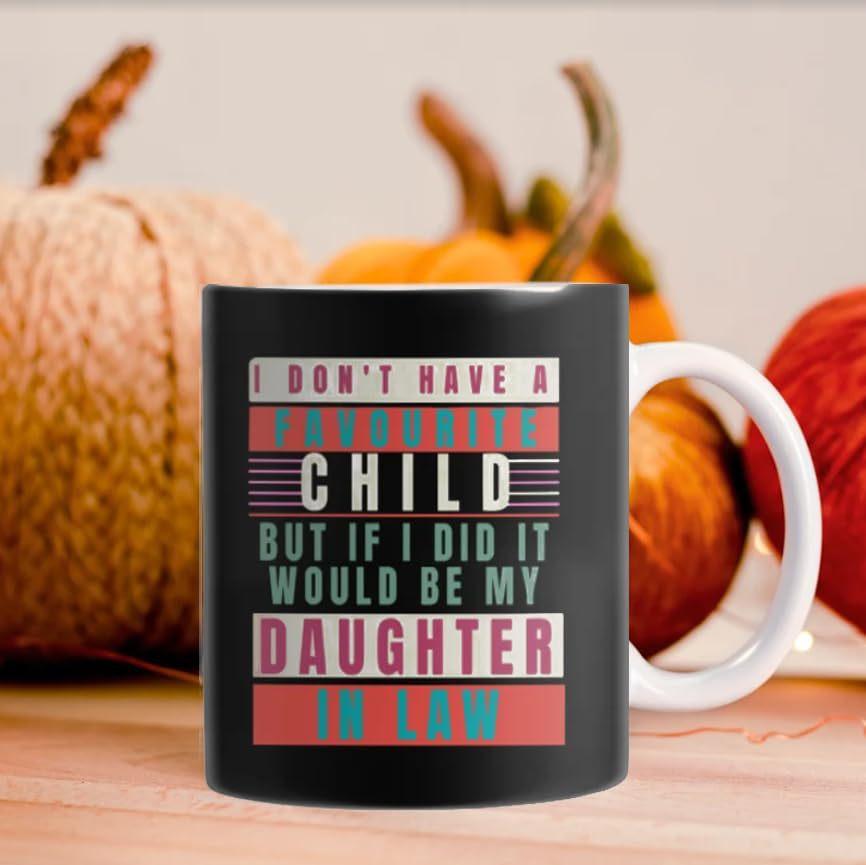 New Daughter Son In Law Ceramic Coffee Mug Water Cup Favorite Child