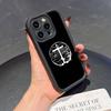 Orthdox Cross Icon For iPhone 17 16 15 14 13 12 11 Pro Max Plus Black Full Coverage TPU Shockproof Cover