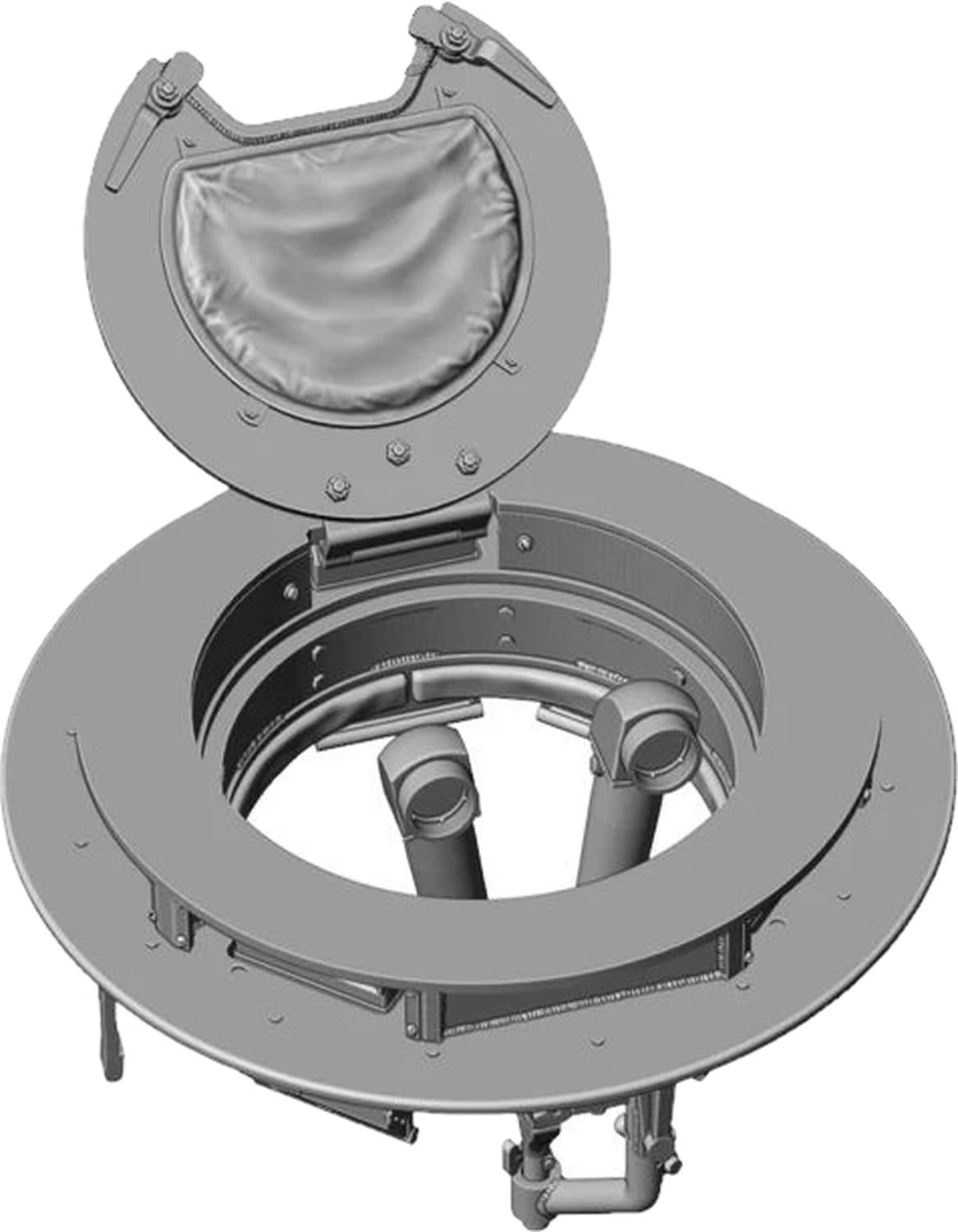 

Rad Miniature WW2 German Early Cupola with Crab Eyes Plastic Model Parts RDM35S44 1/35 Sturmgeschütz III/IV (Universal) (Tank)