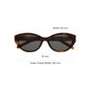 Saint Laurent Cassandre Hinge Oval Sunglasses Women sunglasses Tortoise SL-M148/F-002