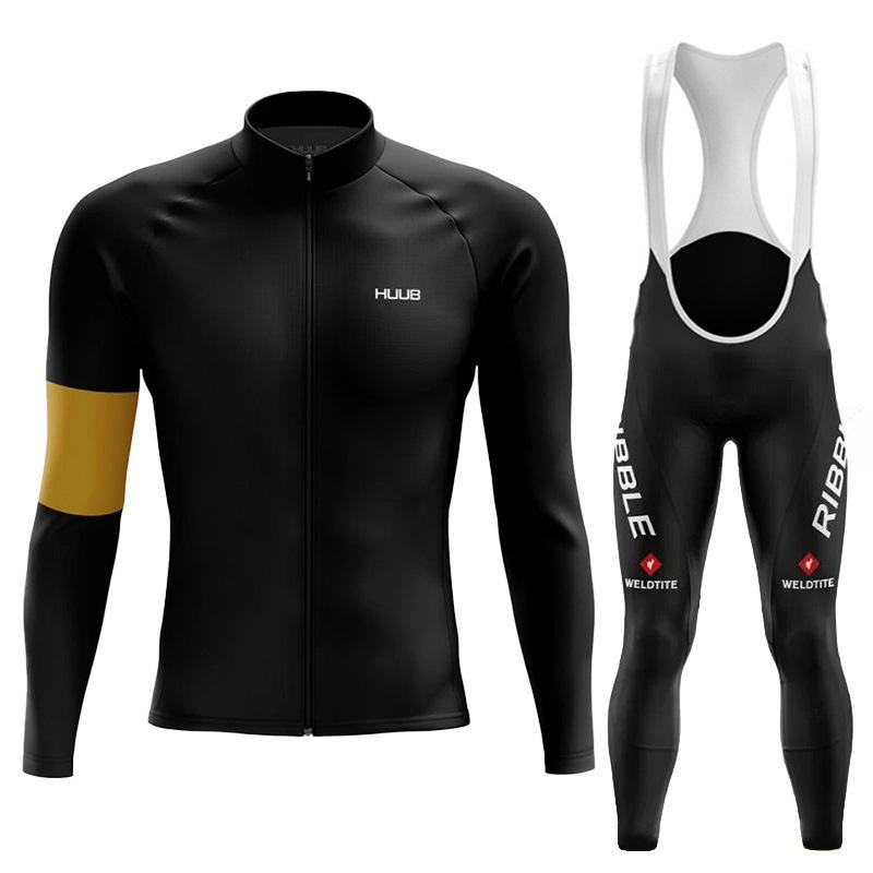 Long Sleeve Skinny Quick Drying Milk Silk Men's Road Bike Suit Mountain Bike Breathable Quick Drying 2026 Autumn Breathable Cycling Suit Suit