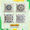 Beige Bohemian Flowers Cushion Covers Pillowcase Home Decor Bedroom Sofa Cushion Cover Living Room Car Home Decor