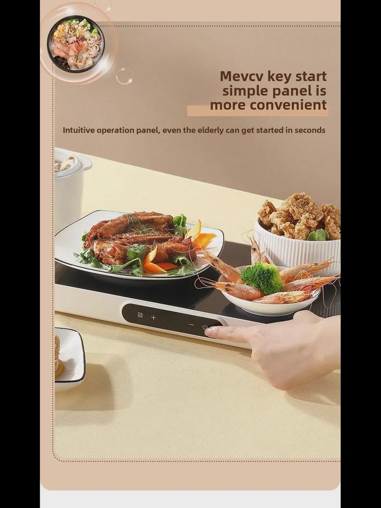 Pad Multifuncțional cu Temperatură Constantă pentru Legume și Temporizator pentru Masă