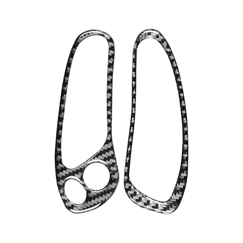 

For Chevrolet Corvette C5 1998-2004 Accessories Carbon Fiber Interior Car Speedometer Both Sides Button Trim Cover Frame Sticker