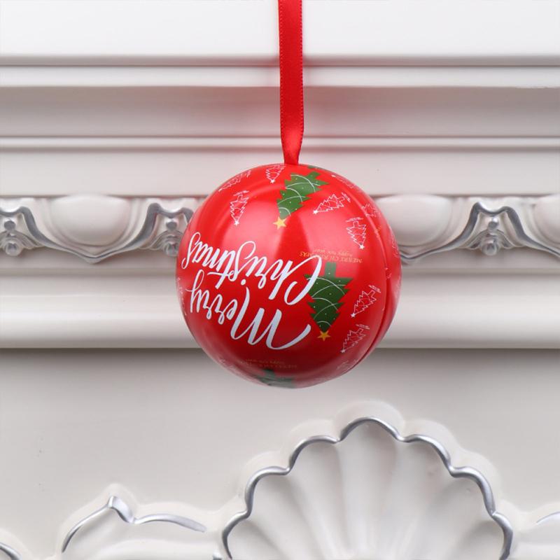 Christmas  Ball  Pendant Multiple Patterns Candy Box Kids Gifts Christmas Tree Ornament