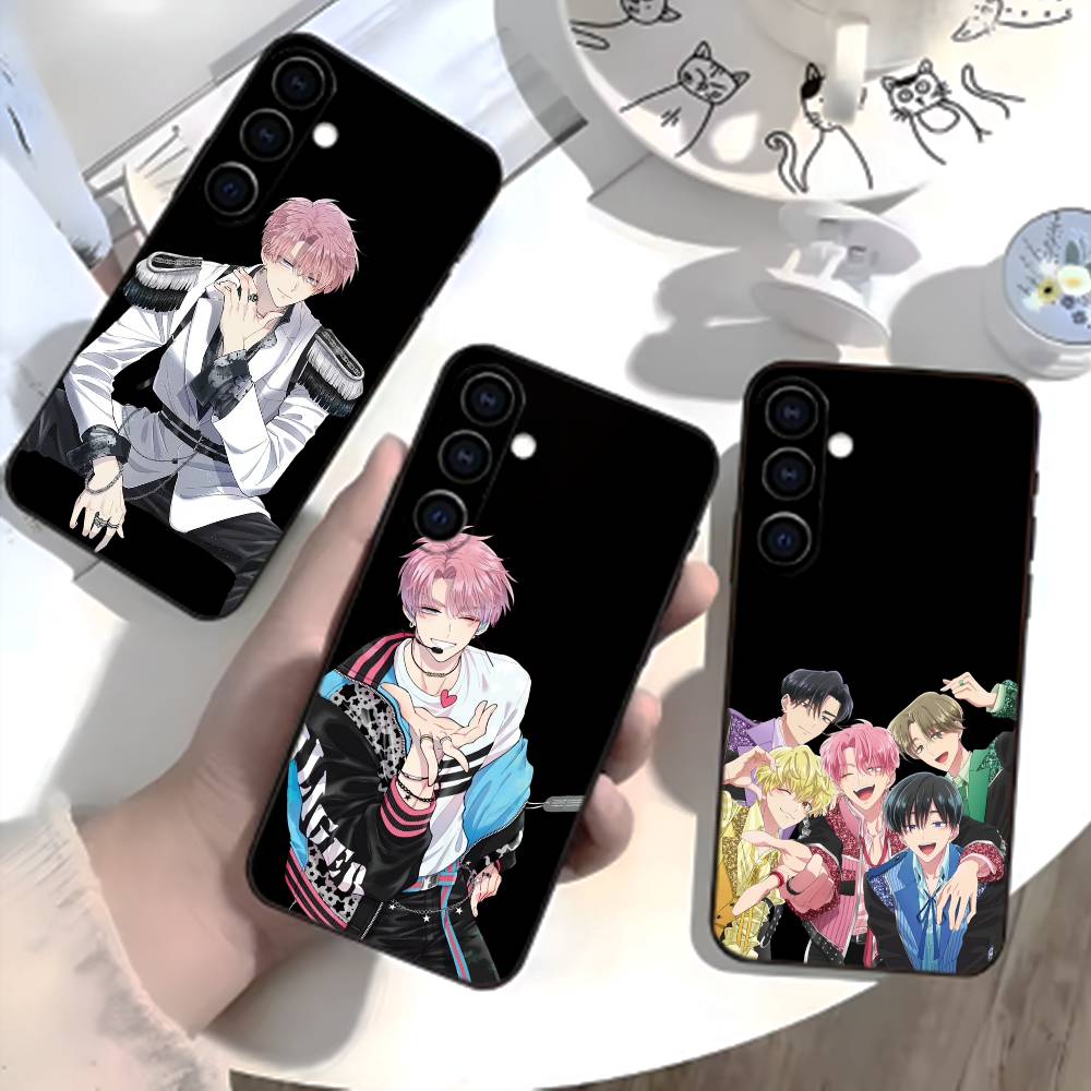 N-Tamon's B-Side Phone Case For Samsung Galaxy A73,A21s,A22,A31,A52,A53,A71,A41Soft Black Shell