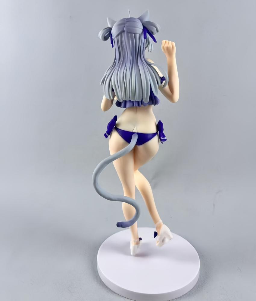 28CM Chou- Mocha Chou Cinnamon KoiKoi Koi Koi Seven Ver Girl figure PVC Game Statue Anime Model Action Adult Doll toys gifts