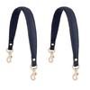 Detachable Purse Strap with Short Carry Shape, Swivel Clasps, and PU Leather Look for Bag Repair and Daily Use
