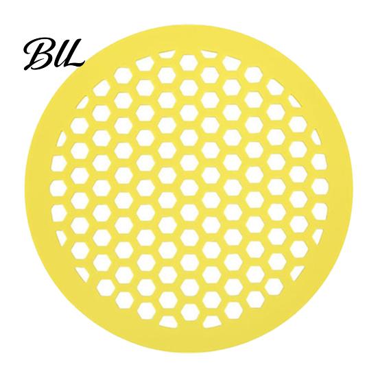 Honeycomb Bee Float Floating Island, Design Drinking Platform, Safe Bright Yellow for Bees Butterflies Cup Garden Backyard Pollinators Island A