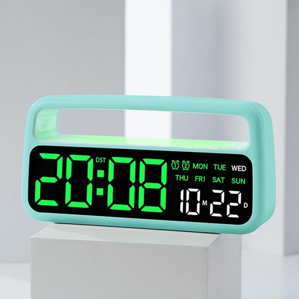 Multi-functional Electronic Alarm Clock Temperature Display Table Clock  for Bedroom