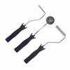 Aluminum Alloy Fiberglass Bubble Laminating Roller ABS Handle for GRP FRP Resin Work (3pcs/set)