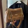 Tasche mit großem Fassungsvermögen Modische und Nischen-Damentasche Hochwertige Kette Einzelschultertasche Umhängetasche Tragetasche