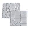 4 Pcs Multiple Styles Earring Combination Keychain Silicone Mold Epoxy DIY Craft