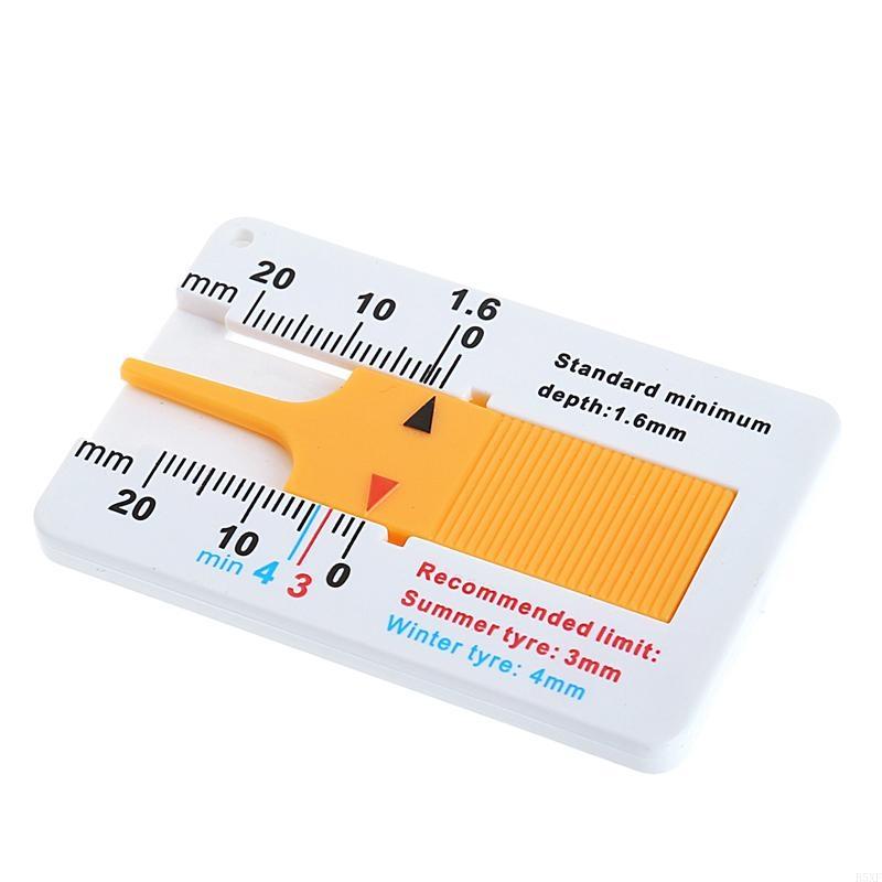 2025 New 1Pc New Tyre Depth Gauge Car Motorcycle Trailer Wheel Measure Tool