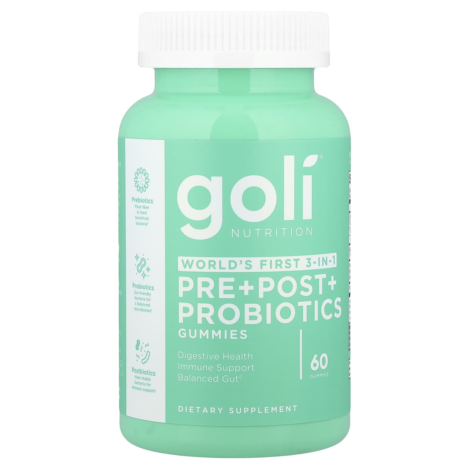 

Prebiotic + Probiotic Gummi Jelly, 60 Gummi Jelly
