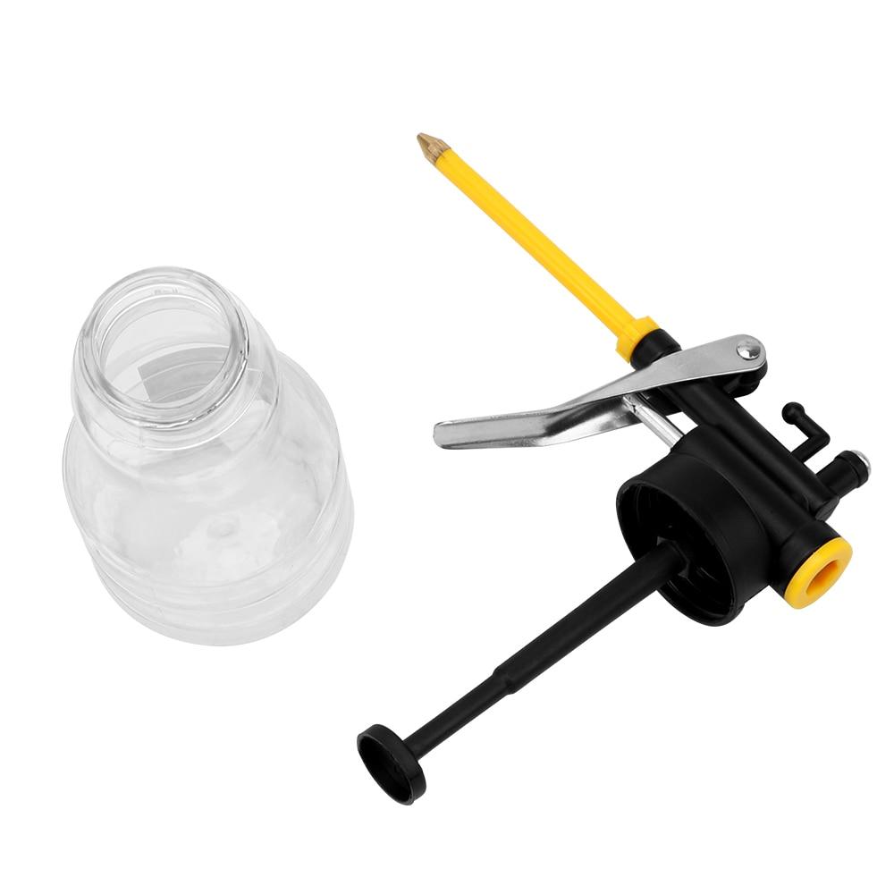 1PC 250ML High Pressure Oiler Grease Flex Gun Oil Pump Cans Hand Tools Lubricator Clear Oil Can