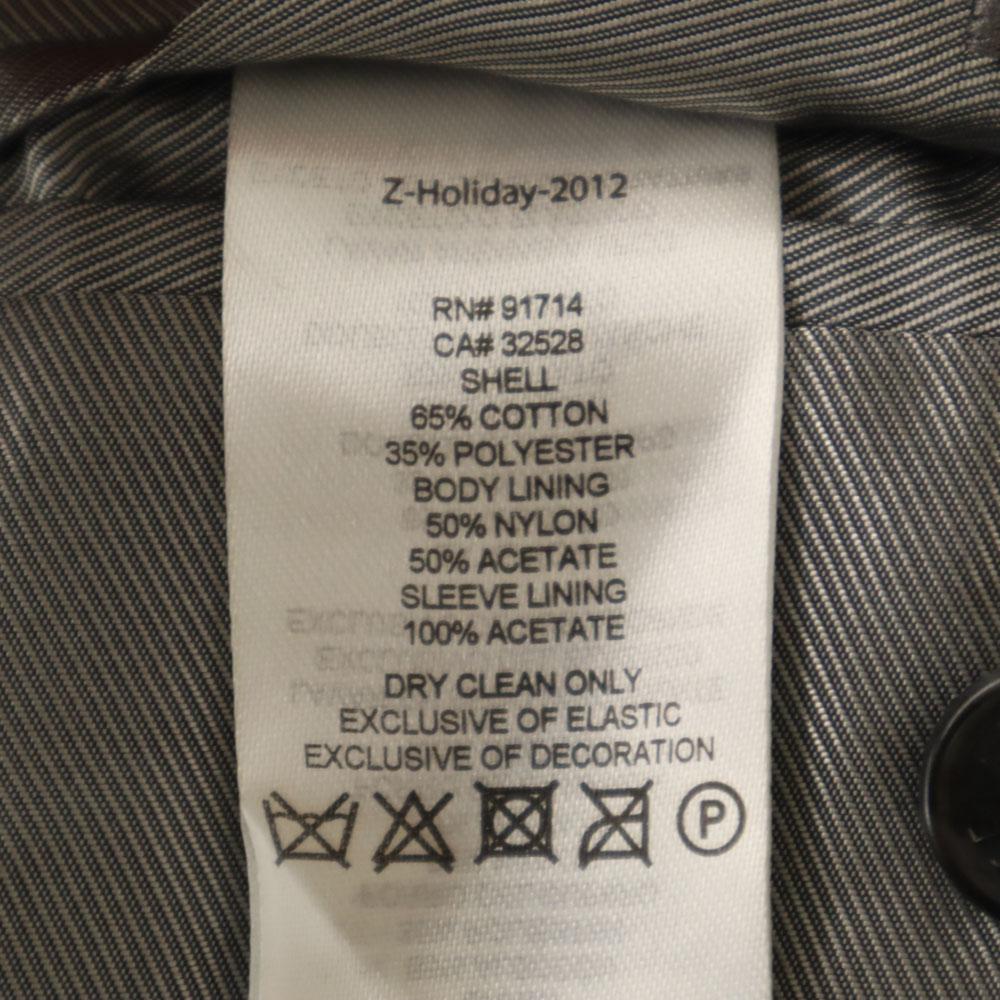 ARMANI EXCHANGE Geometric pattern tailored jacket M gray blazer Men's Used