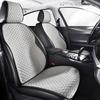 Breathable Linen Fabric Car Front Seat Cushion – Premium Fiber Material, Comfortable & Durable, All-Season Use, Fits Most Cars