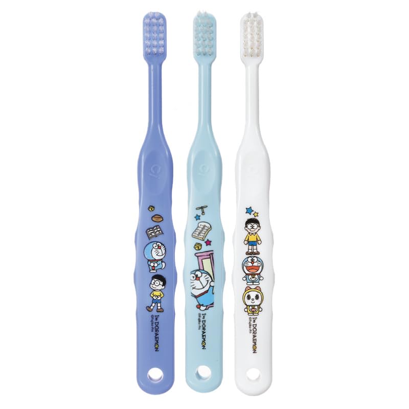 Ci Medical Toothbrushes 30 brushes Doraemon Medium bristles Children s 03952, / 3-color assortment, /