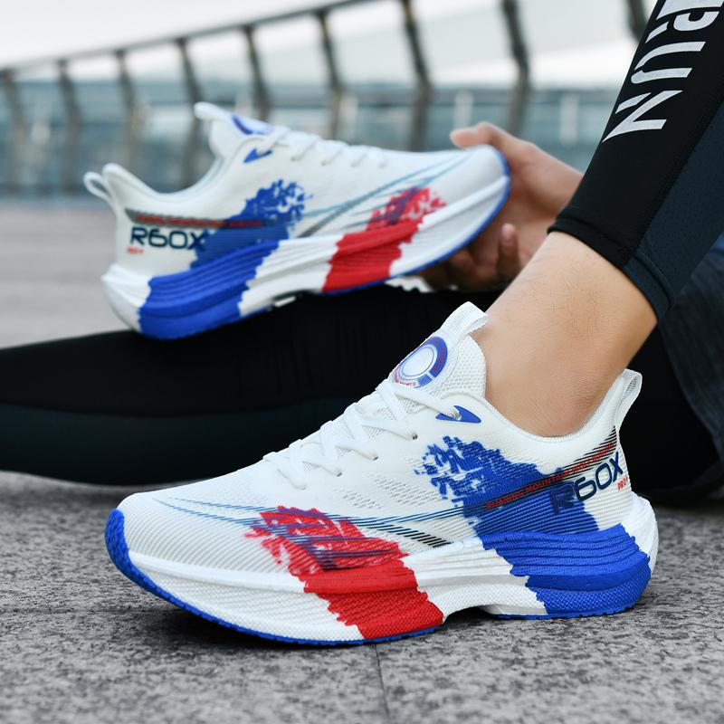 Sports shoes Men's summer breathable shock absorption training racing running shoes Student jump rope jump sports shoes