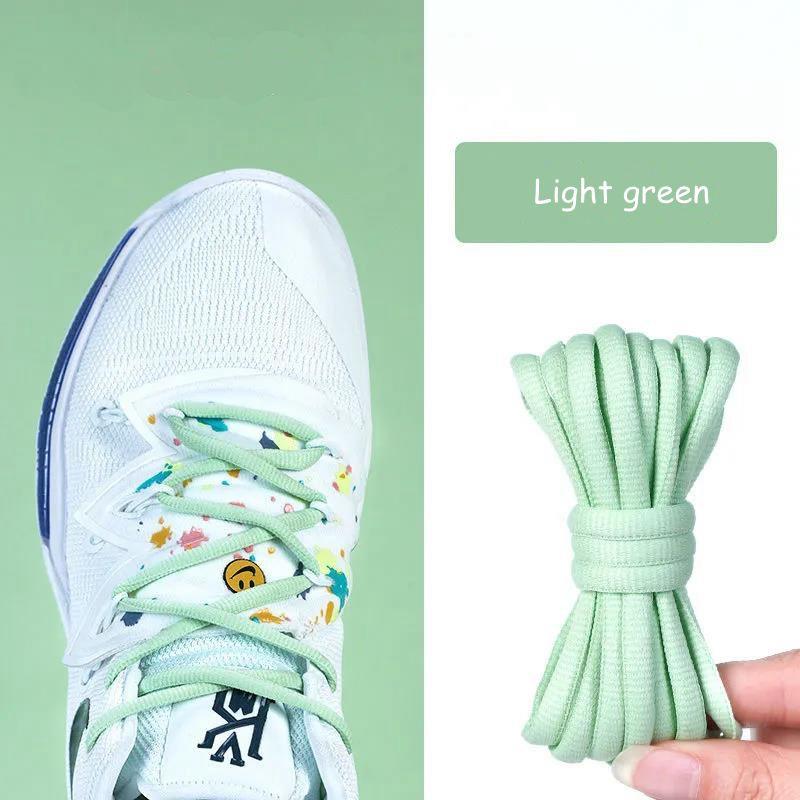 Kulaté tkaničky AF1 Basketbalové tenisky Tkaničky Černá Bílá Tkanička Pánské Dámské Ležérní Sportovní obuv Šňůrky do bot Bílá Černá