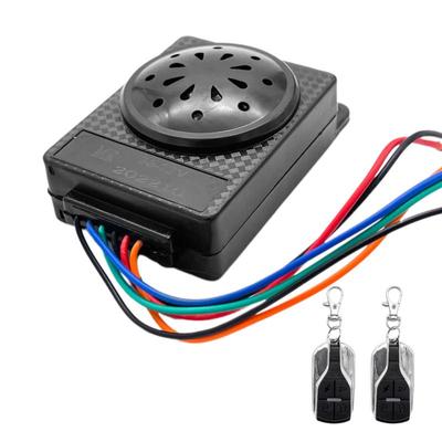 Motorcycle Alarm Motorcycle Anti-Theft Security Burglar Alarm System Electric Scooter Device Vibration Motorcycle Alert Remote
