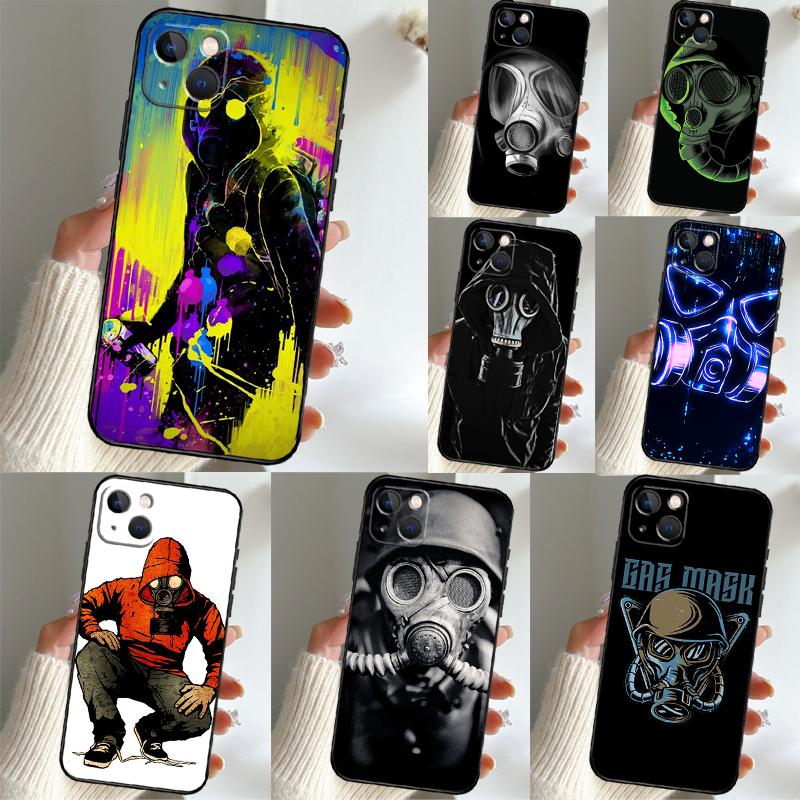 Gas Mask Case For Honor Magic 7 Lite 5 6 8 Pro Honor 200 400 X9c X9b X9a X8b X8a X8c 50 70 90 Cover