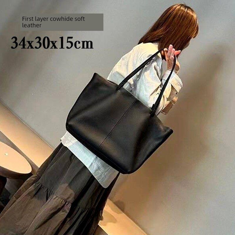[Clearance Special Offer] First Layer Cowhide Women Bag Genuine Leather Bag Skeleton-Skin