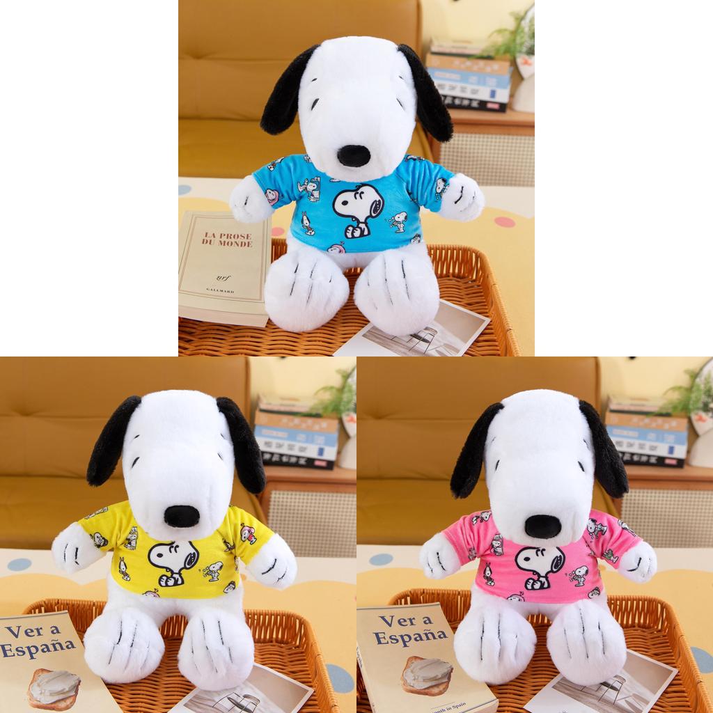 Plyšák Snoopy Kreslený Pes Plyšové Zvířátko Dárek Pro Děti A Dospívající