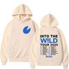 Rapper Russ Into The Wild Tour Album Hoody Men Clothing Hip Hop Oversized Sweatshirt Fashion High Quality Fleece Hoodie