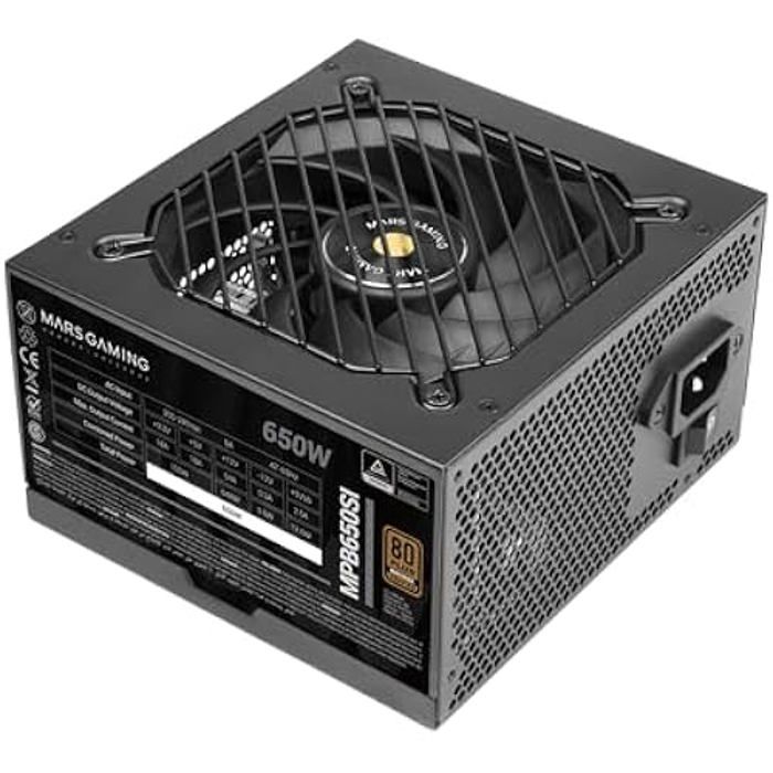 Alimentation PC ATX - MARS GAMING - MPB650SI - 650W - 80Plus Bronze - Silence Extrême