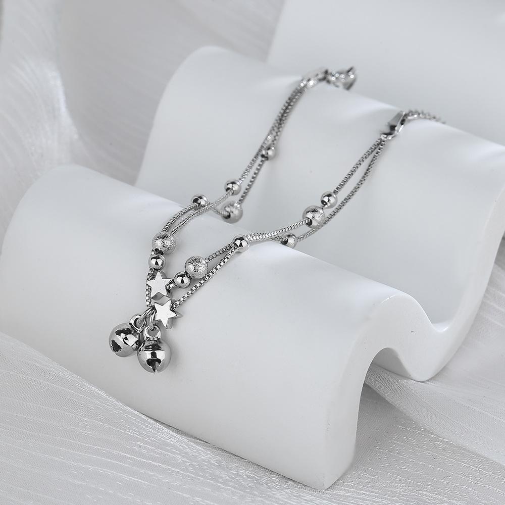 Lindon Bransoletka Biżuteria Geometryczny łańcuszek z koralikami Bransoletki Moda Grzywny prezent ślubny dla dziewczyny dla kobiet