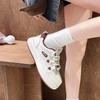 Korean Version of Little White Shoes Thick Sole Heightening Lightweight Soft Sole 2025 New Spring and Autumn Small Versatile Casual Sports Shoes