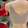 Barbara 3color Simple Seamless Bra Top Abr42600