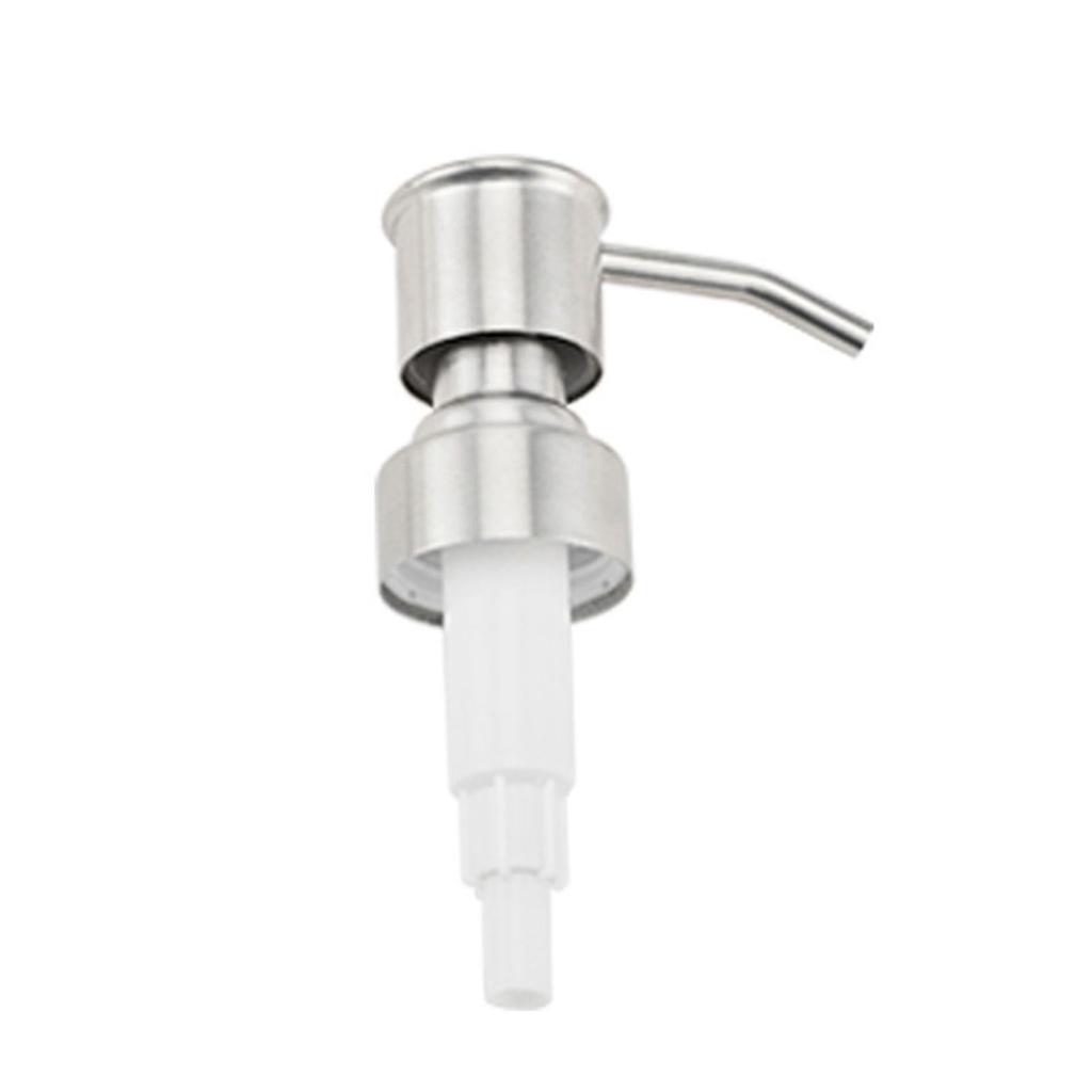 Accurate Liquid Discharge Lotion Dispenser Pump Head 304 Stainless Steel Replacement for Shampoo and Soap Dispensers